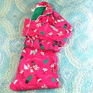 Llama Holiday Pajamas
